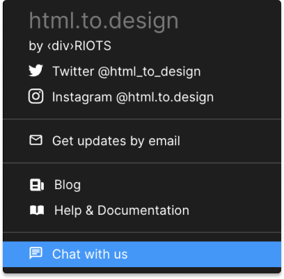 Screenshot of Figma side panel with re-import option.