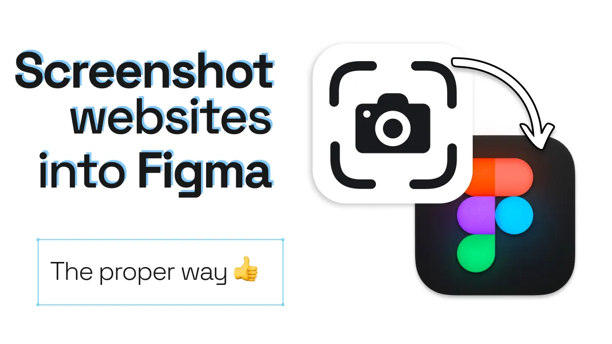 Logo of a camera and an arrow pointing into the logo for Figma.